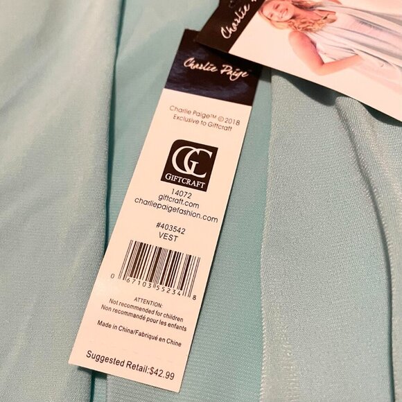 Charlie Page Sleeveless Lightweight Cardigan Vest Womens L/XL - Picture 3 of 11